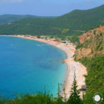 Playa de Jaz, cerca de Budva