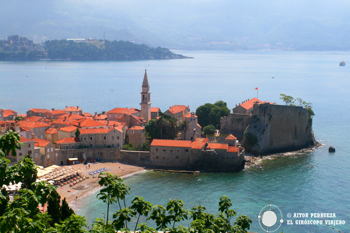 Stari Grad, el recinto amurallado de Budva, Montenegro