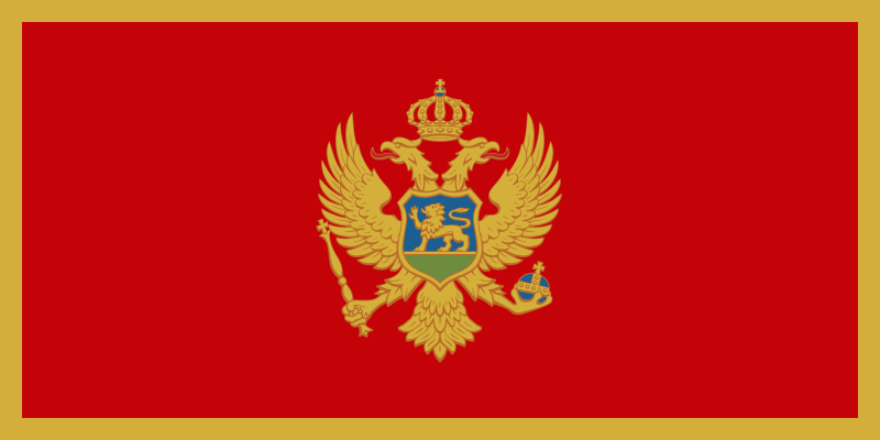 Bandera de Montenegro